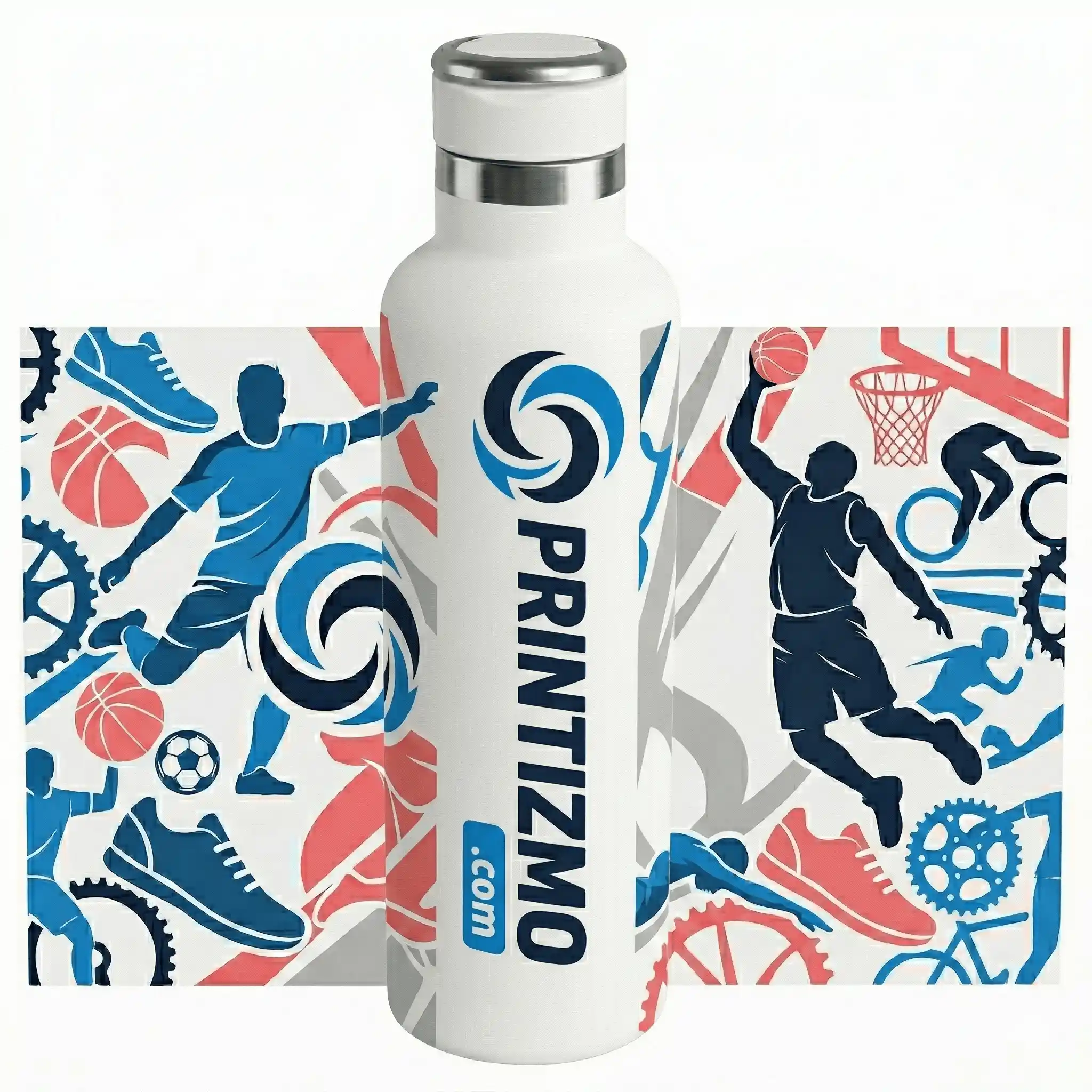 360° Wrapped Stainless Steel Bottle